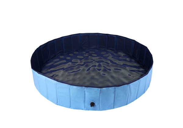 Hundepool 160 x 30 cm blau