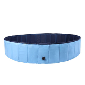 Hundepool 160 x 30 cm blau