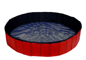 Hundepool 160 x 30 cm rot