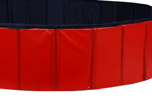 Hundepool 160 x 30 cm rot