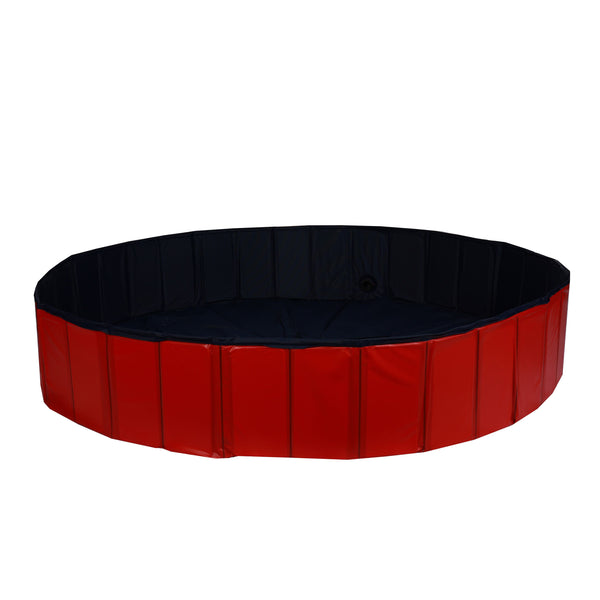 Hundepool 160 x 30 cm rot