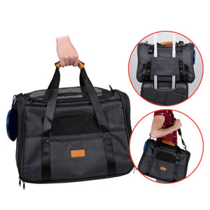 Hundetasche Textil Set 4-teilig