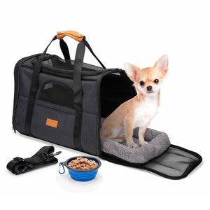 Hundetasche Textil Set 4-teilig
