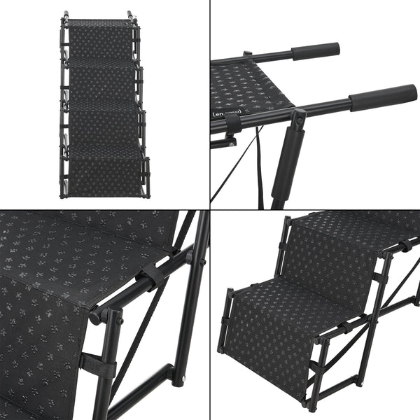 Hundetreppe Hunderampe Colchester 4-stufig bis 55kg
