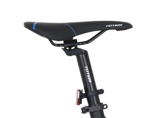 TOTEM vollgefedertes Mountainbike, schwarz/blau - Rahmen: 46cm