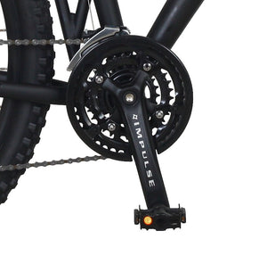 TOTEM vollgefedertes Mountainbike, schwarz/blau - Rahmen: 46cm