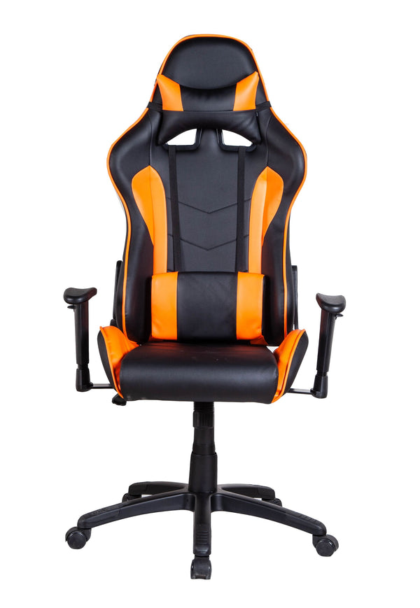 Chaise de bureau gaming LIMITLESS noir orange