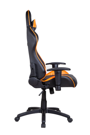 Chaise de bureau gaming LIMITLESS noir orange