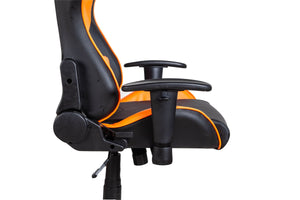 Chaise de bureau gaming LIMITLESS noir orange