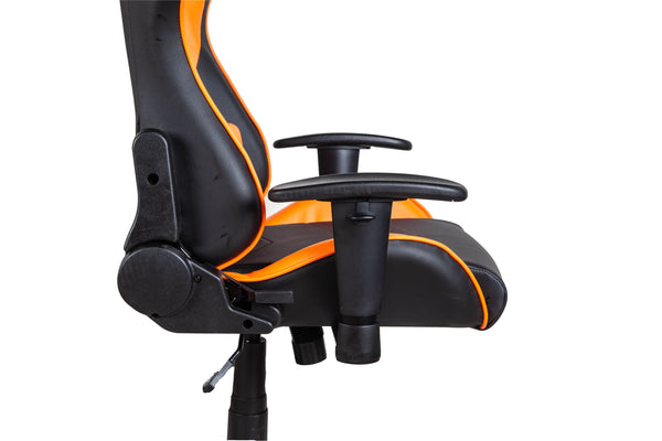 Chaise de bureau gaming LIMITLESS noir orange