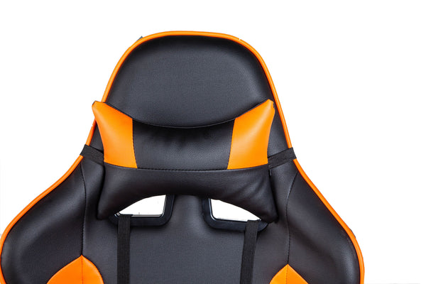 Chaise de bureau gaming LIMITLESS noir orange