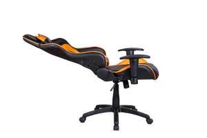 Chaise de bureau gaming LIMITLESS noir orange