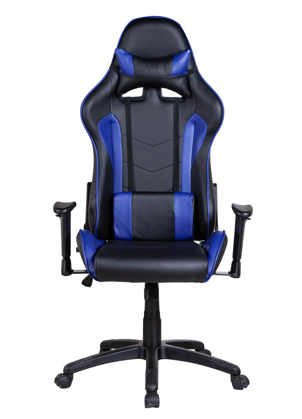 Gaming chair, office chair, black/blue