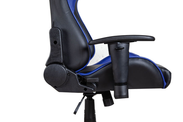 Gaming chair, office chair, black/blue