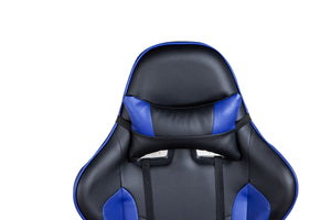 Gaming chair, office chair, black/blue