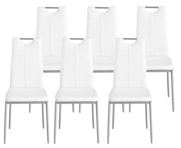 Esszimmerstuhl IVO weiss 6er Set