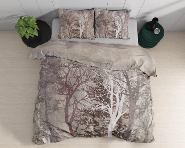 Bettbezug Indre Taupe 240 x 220 cm
