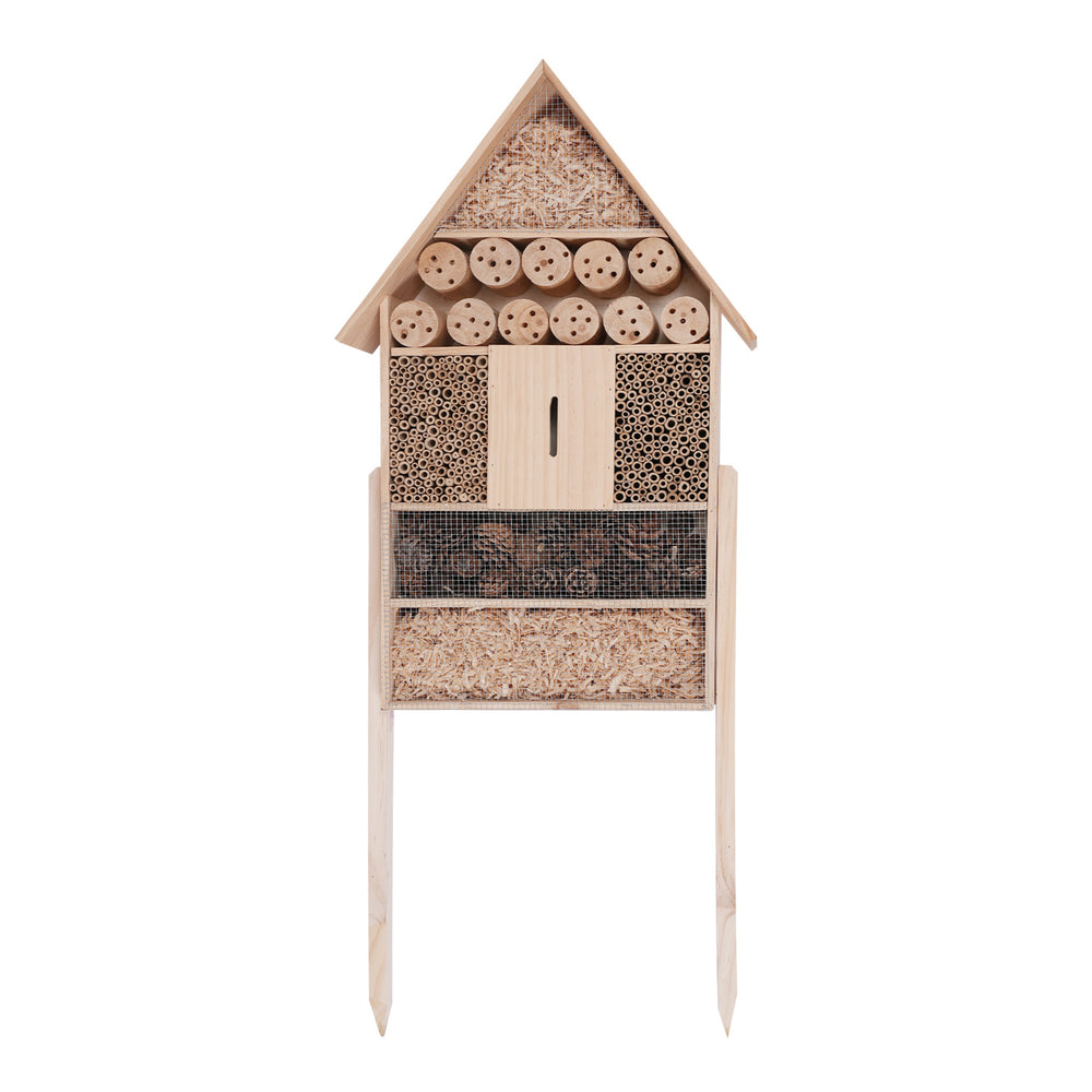 Insect hotel on stilts 119 cm