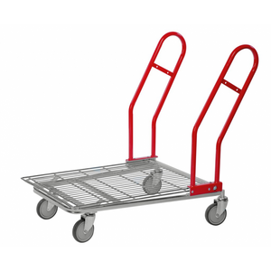Plattformwagen Großgüterwagen, bis 200kg belastbar, 4 Lenkrollen, verzinkt