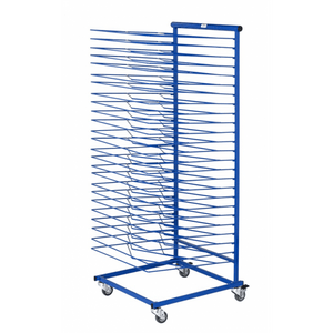 Bildertrockenwagen für 25 Bilder, 460 x 500 x 1.200 mm, Traglast: 10 kg