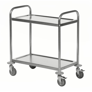 Edelstahlwagen 62-3200, Etagenwagen bis 100kg belastbar