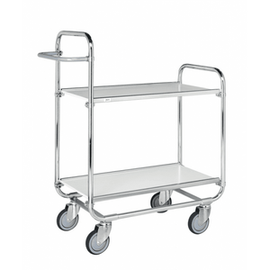 Etagenwagen Kommissionierwagen bis 250kg belastbar, 4 Lenkrollen