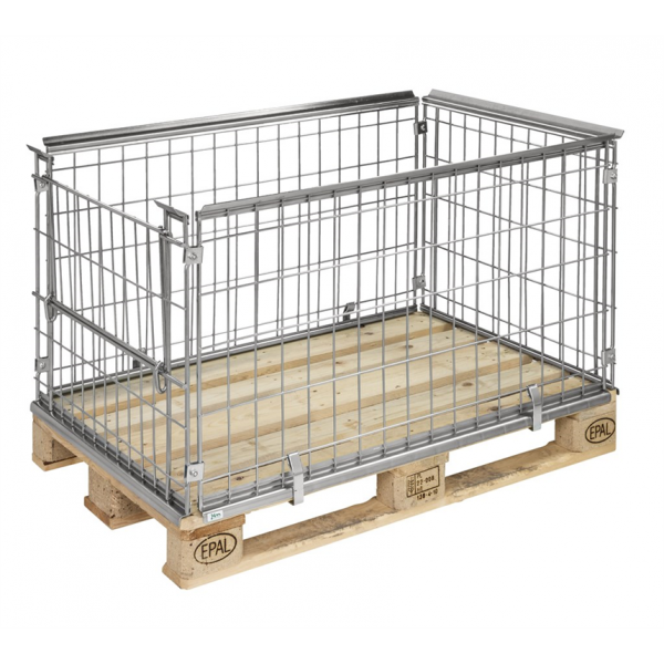 Palettenrahmen & Palettencontainer, verzinkt