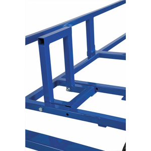 Plattenhalter Baustellenwagen Plattenwagen, bis 500kg belastbar, 2 Bockrollen, 4 Lenkrollen 2 davon mit Bremse