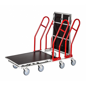 Plattformwagen Großgüterwagen, bis 200kg belastbar, 4 Lenkrollen, verzinkt