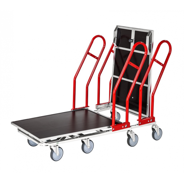 Plattformwagen Großgüterwagen, bis 200kg belastbar, 4 Lenkrollen, verzinkt
