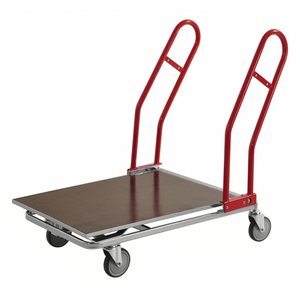 Plattformwagen Großgüterwagen, bis 200kg belastbar, 4 Lenkrollen, verzinkt