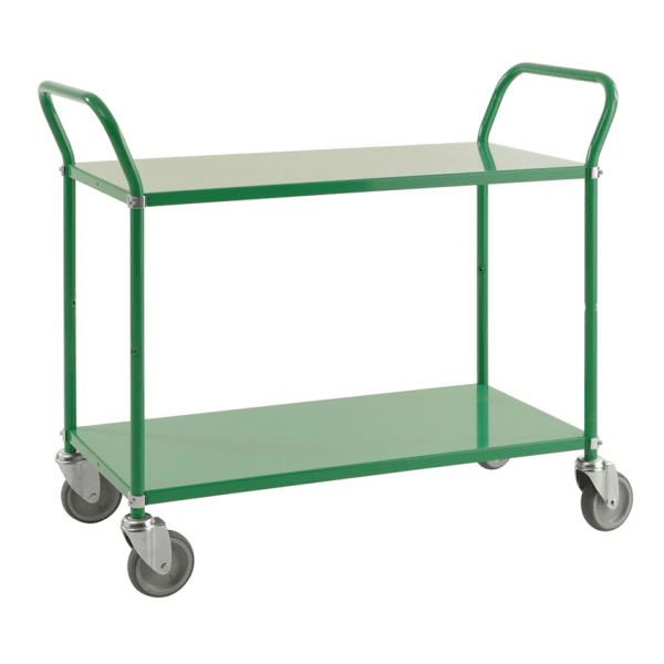 Etagenwagen bis 250kg belastbar 4 Lenkrollen 2 davon mit Bremse