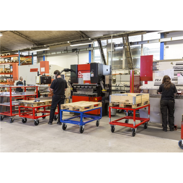 Palettenwagen Traglast: 800 kg - blau