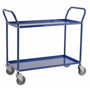 Etagenwagen bis 250kg belastbar 4 Lenkrollen 2 davon mit Bremse