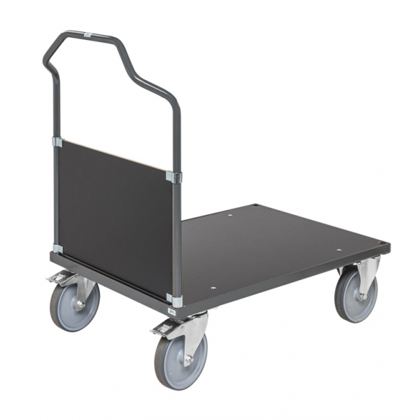 Plattformwagen MDF Platte Markierungsfreie Rollen mit Bremse