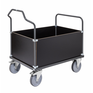 Kofferwagen MDF Platte Markierungsfreie Rollen