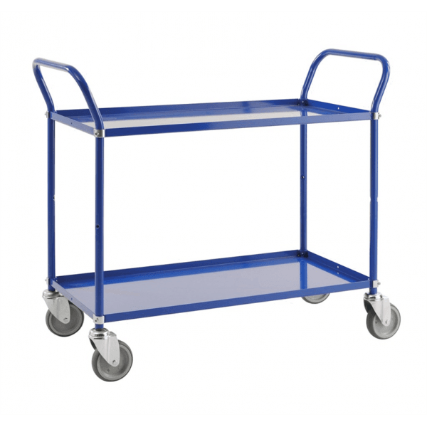 Etagenwagen 2 Böden bis 250kg belastbar mit Bremse