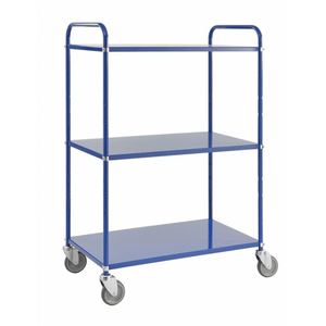 Etagenwagen 3 Böden bis 250kg belastbar Blau