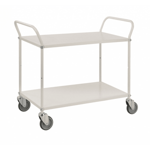 Etagenwagen 2 Böden bis 250kg belastbar weiss