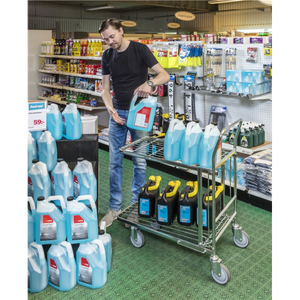 Stapelbarer Einkaufwagen