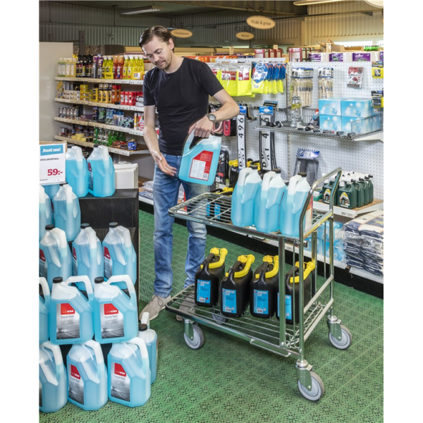 Stapelbarer Einkaufwagen