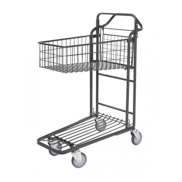 Einkaufswagen Ergonomischer Griff 2 Böden