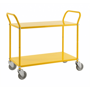 Etagenwagen bis 250kg belastbar 4 Lenkrollen 2 davon mit Bremse
