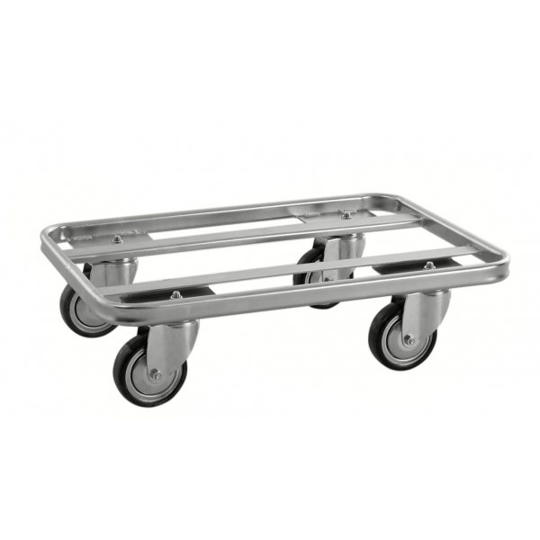 ESD-Wage ESD-Rollwagen, bis 300kg belastbar, 4 Lenkrollen, verzinkt