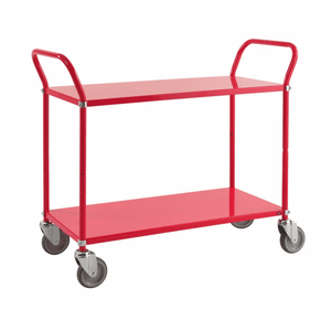 Etagenwagen bis 250kg belastbar 4 Lenkrollen 2 davon mit Bremse