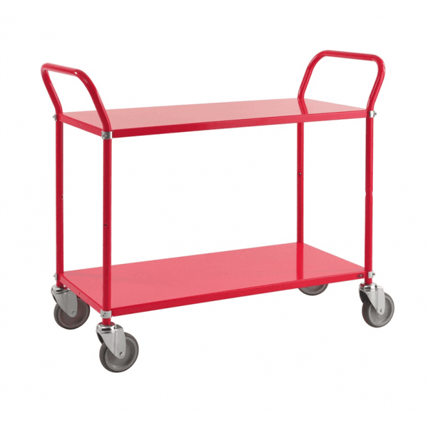 Etagenwagen bis 250kg belastbar 4 Lenkrollen 2 davon mit Bremse