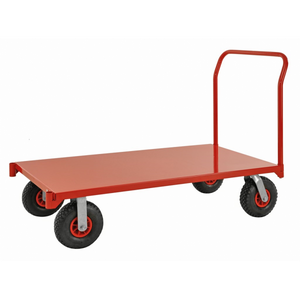Extra großer Plattformwagen, bis 1200kg belastbar, 2 Bockrollen, 2 Lenkrollen