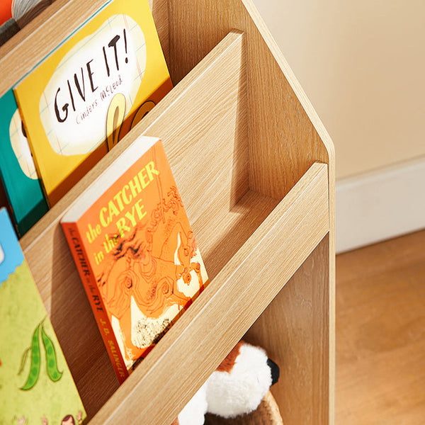 Kinderregal | Zeitungsständer | Aufbewahrungsregal | Bücherregal für Kinder