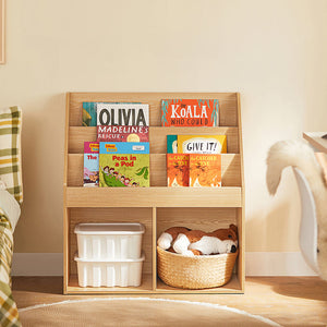Kinderregal | Zeitungsständer | Aufbewahrungsregal | Bücherregal für Kinder