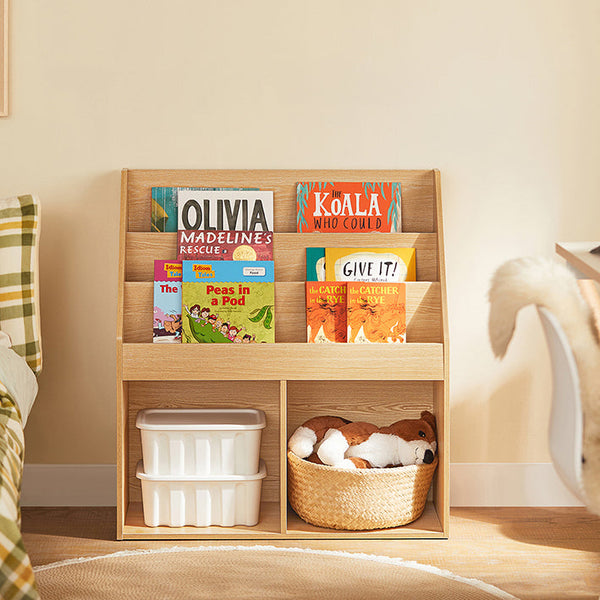 Kinderregal | Zeitungsständer | Aufbewahrungsregal | Bücherregal für Kinder